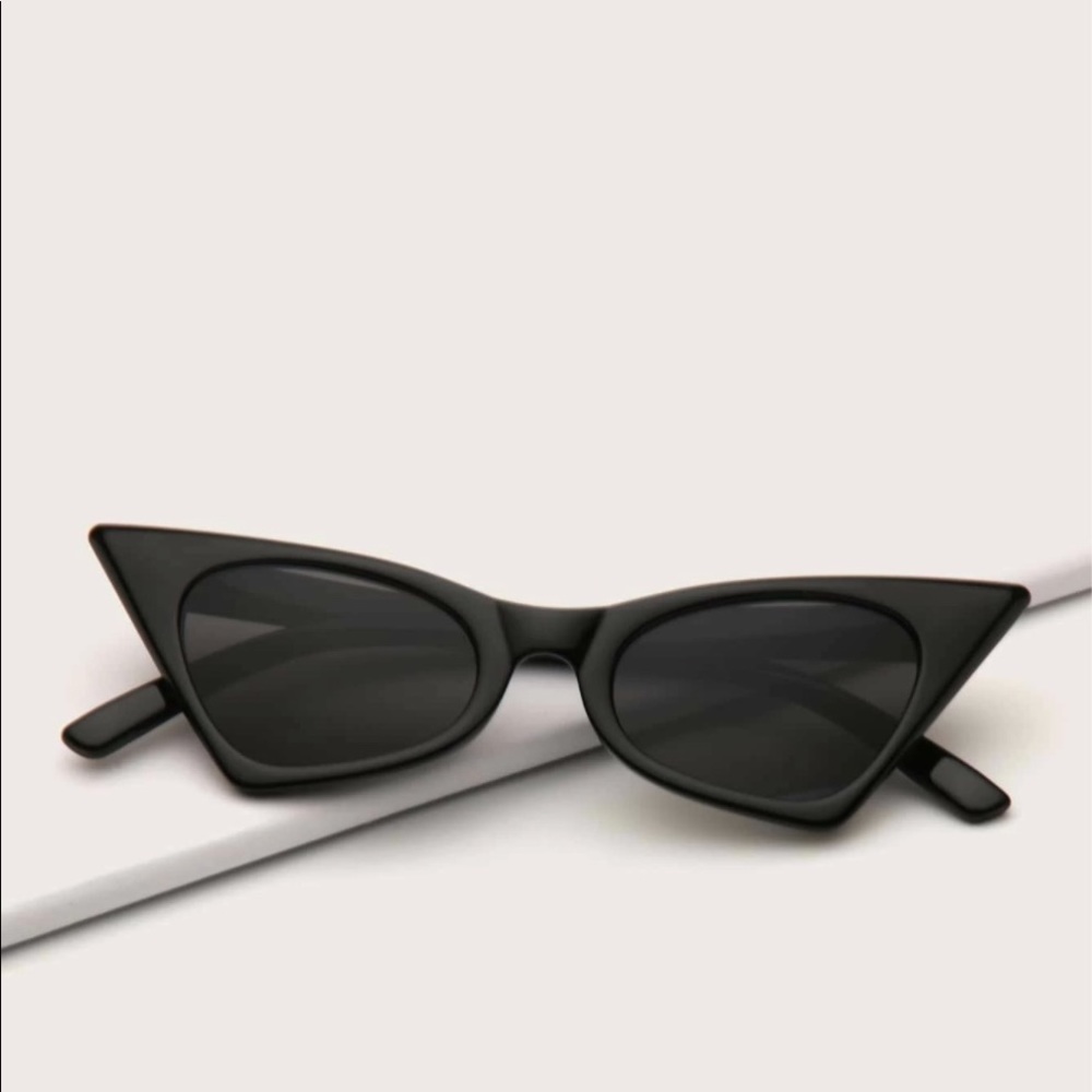 Black Cat Eye Sunglasses